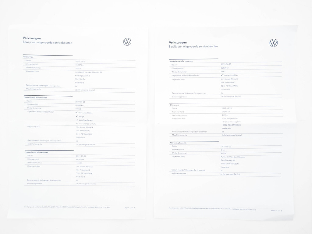 Volkswagen up! (SZ656H) met abonnement