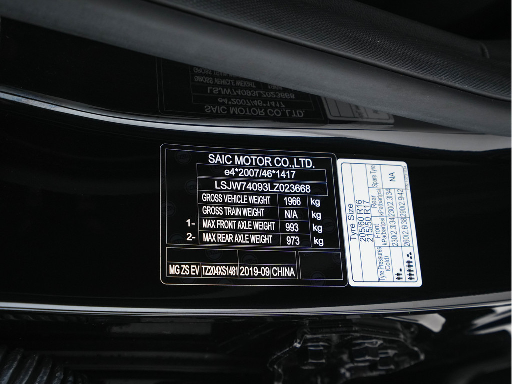 MG ZS-EV (H429DD) met abonnement