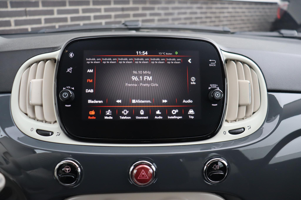 Fiat 500 (J640BX) met abonnement