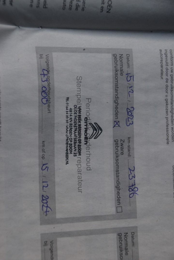 Citroën C4 (R763TT) met abonnement