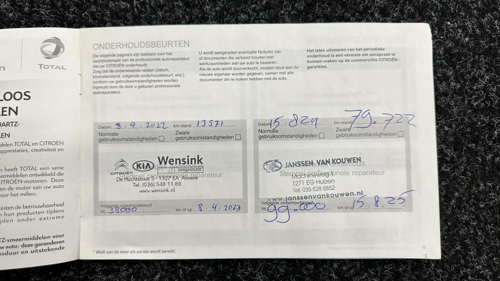 Citroën C3 (L607BK) met abonnement