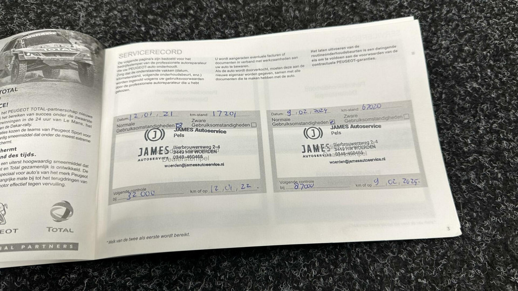 Peugeot 308 (H229BP) met abonnement