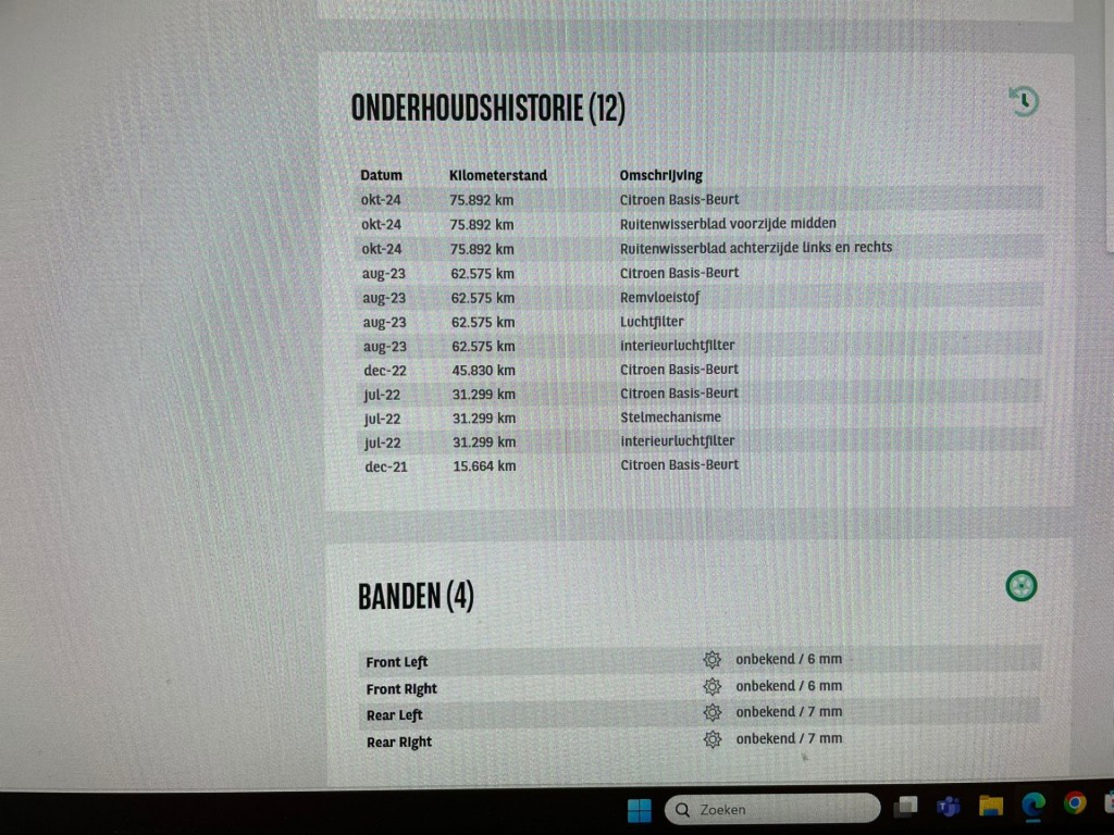 Citroën C1 (L069HG) met abonnement