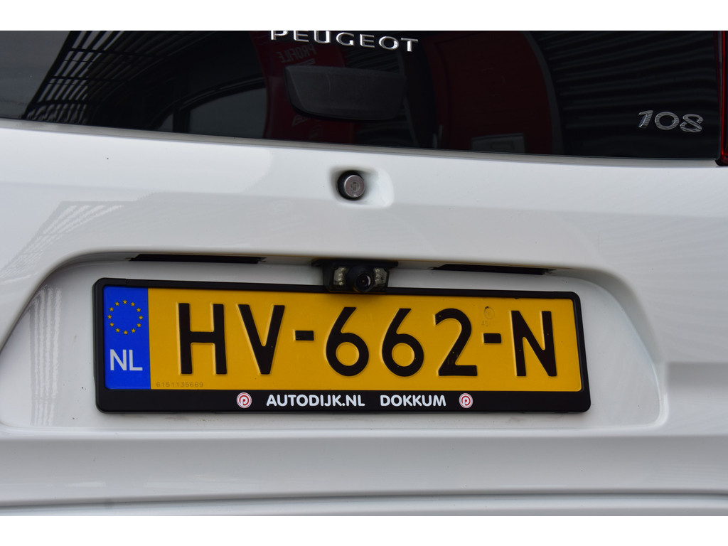Peugeot 108 (HV662N) met abonnement