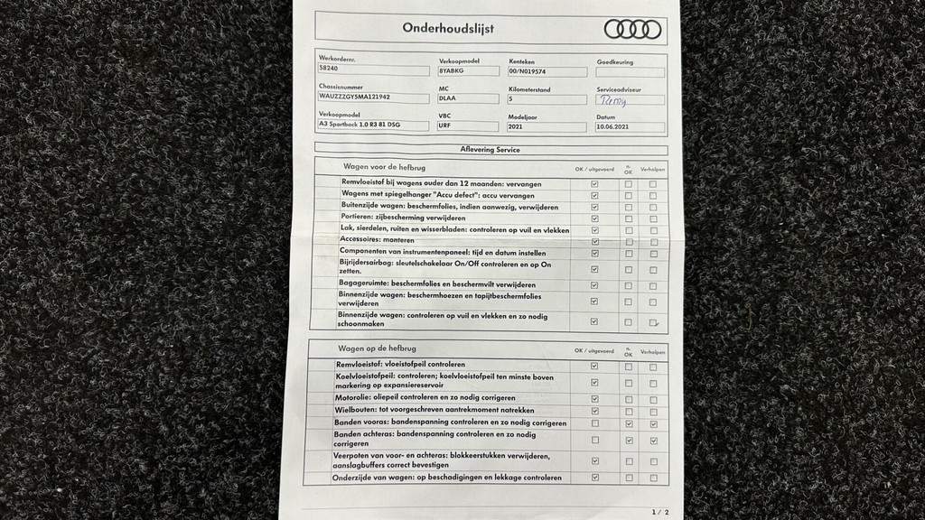 Audi A3 (L523NB) met abonnement