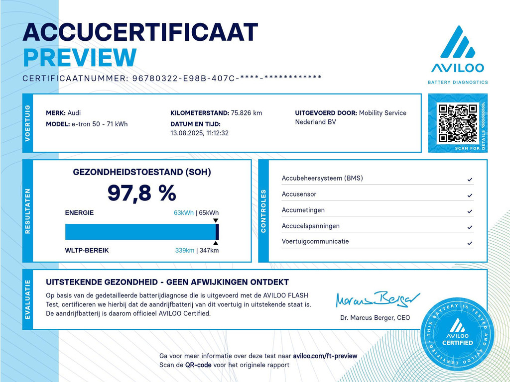 Audi e-tron (K809TH) met abonnement