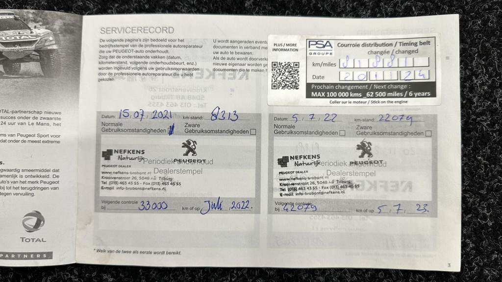 Peugeot 3008 (J485HL) met abonnement