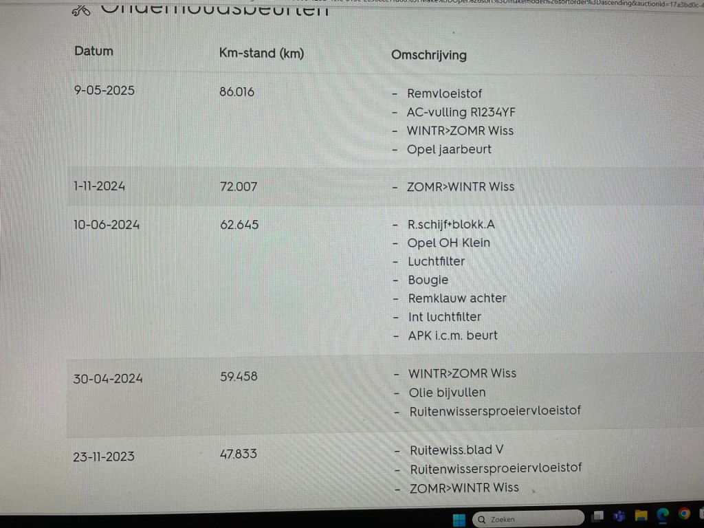 Opel Corsa (J845BR) met abonnement