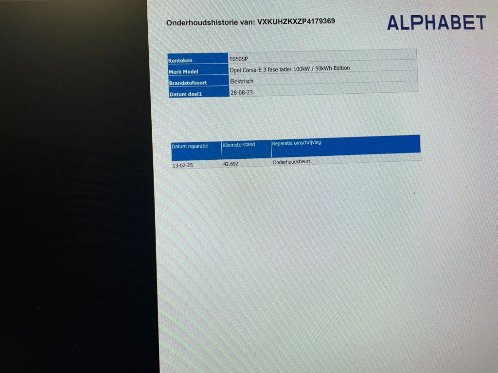 Opel CORSA-E (T050SP) met abonnement