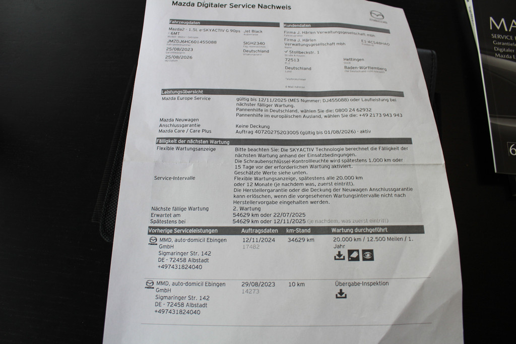 Mazda 2 (JGF49V) met abonnement