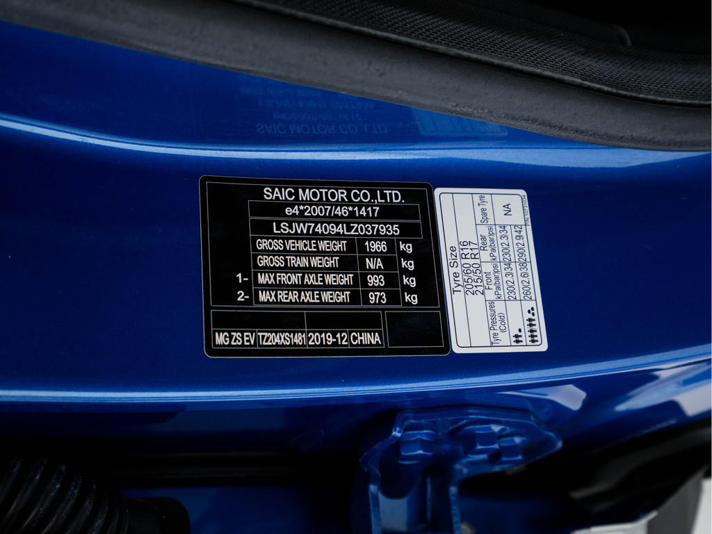 MG ZS-EV (J710KJ) met abonnement