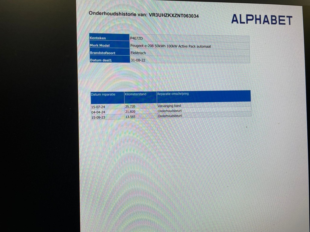 Peugeot e-208 (P408ZD) met abonnement