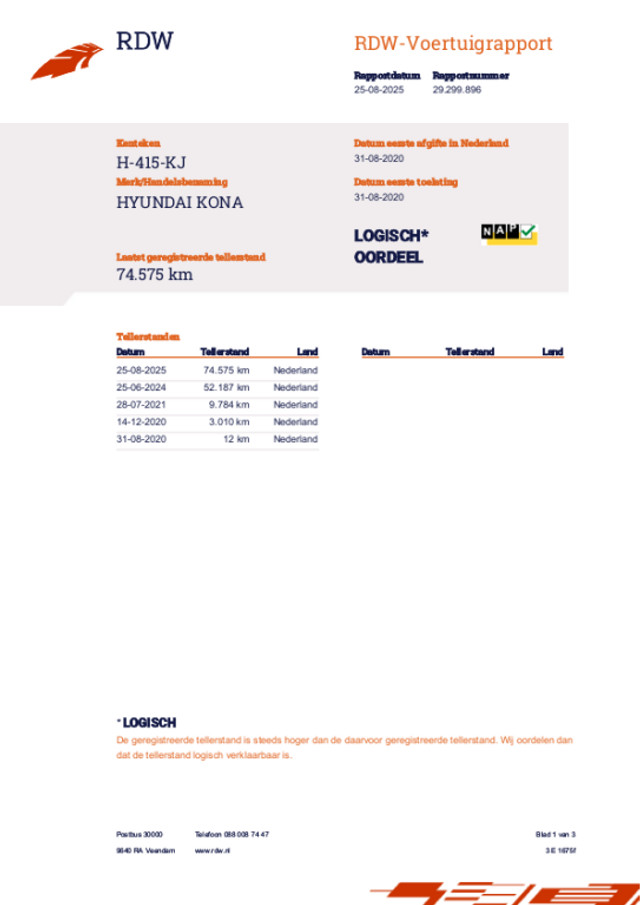 Hyundai Kona (H415KJ) met abonnement