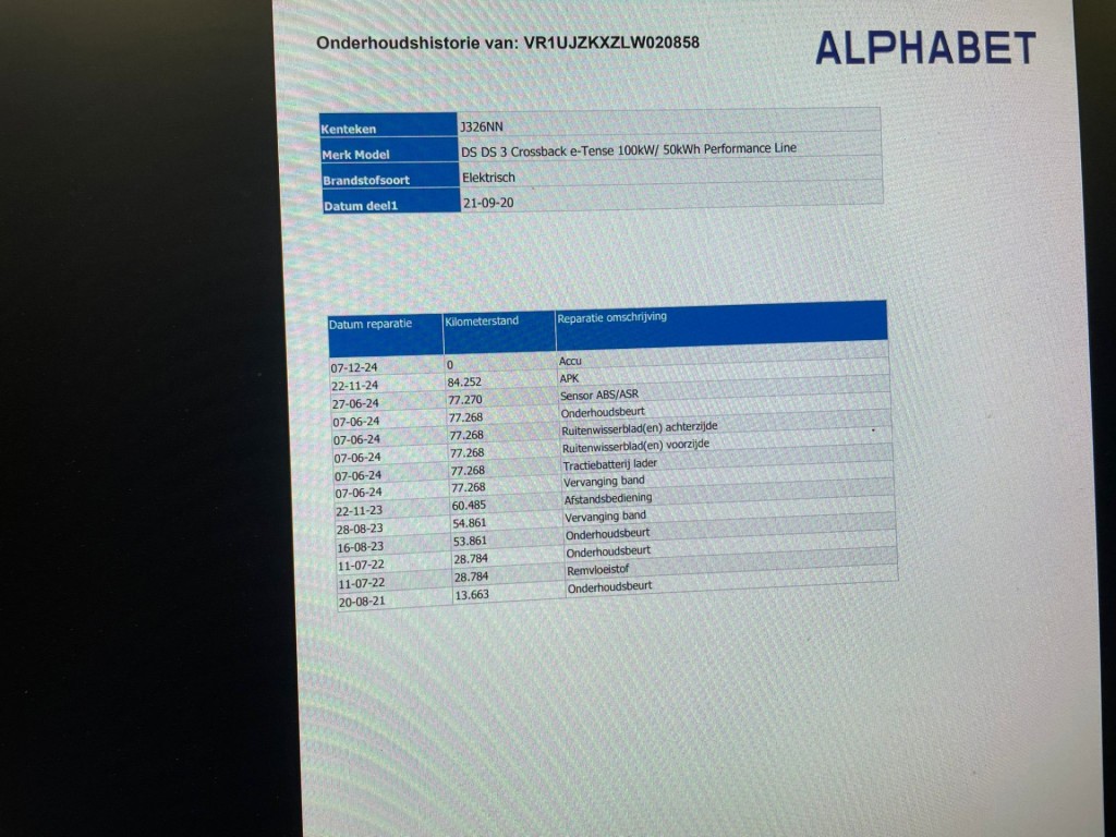 DS DS 3 (J326NN) met abonnement