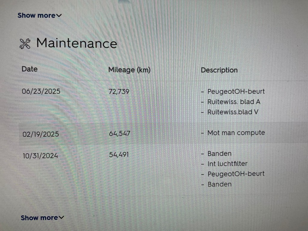 Peugeot e-208 (N558TB) met abonnement