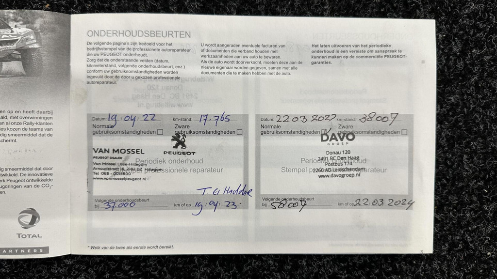 Peugeot 3008 (K725ZL) met abonnement