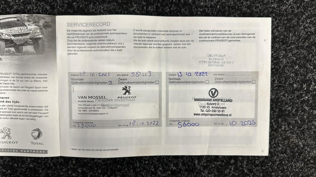 Peugeot 5008 (J823XB) met abonnement