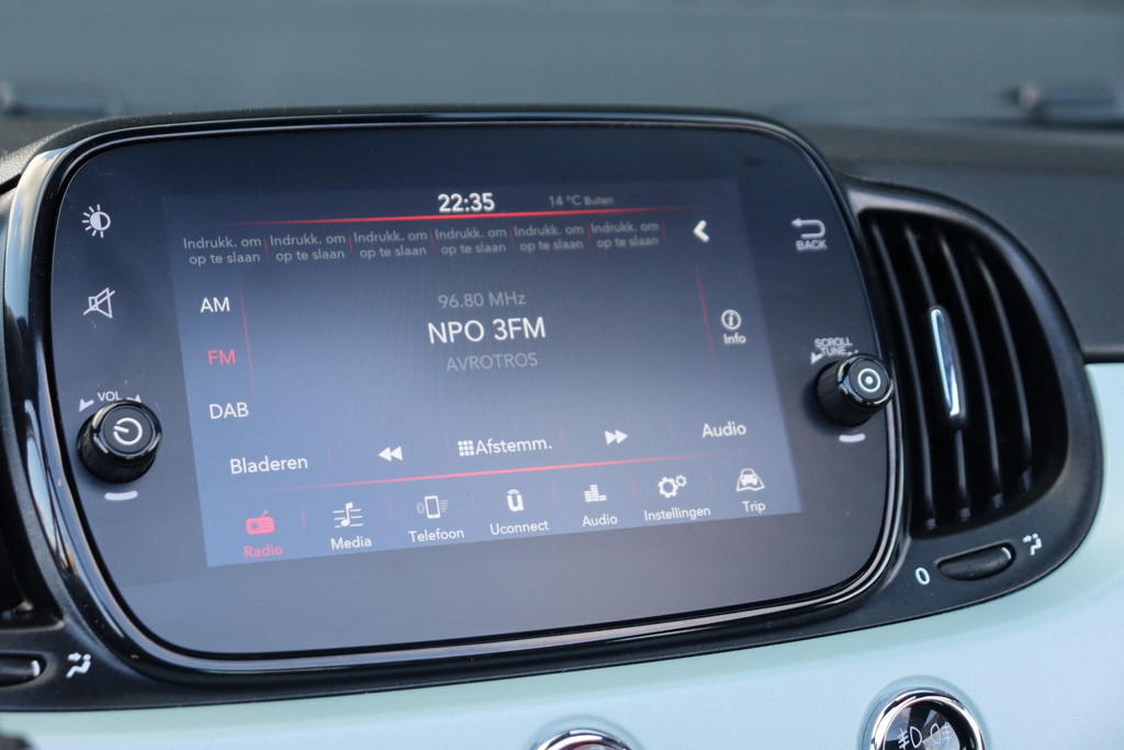 Fiat 500C (JNF12K) met abonnement