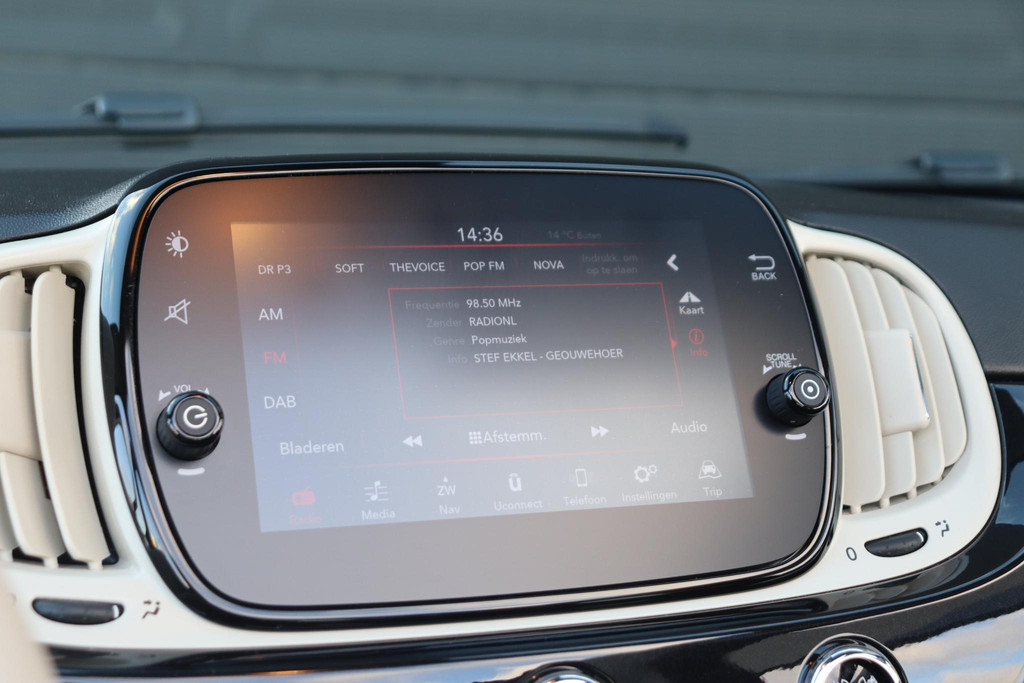 Fiat 500C (JNF16K) met abonnement