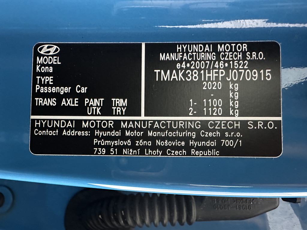 Hyundai Kona (R826TD) met abonnement