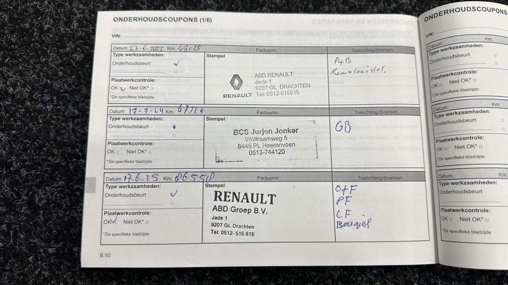 Renault Captur (R946JB) met abonnement