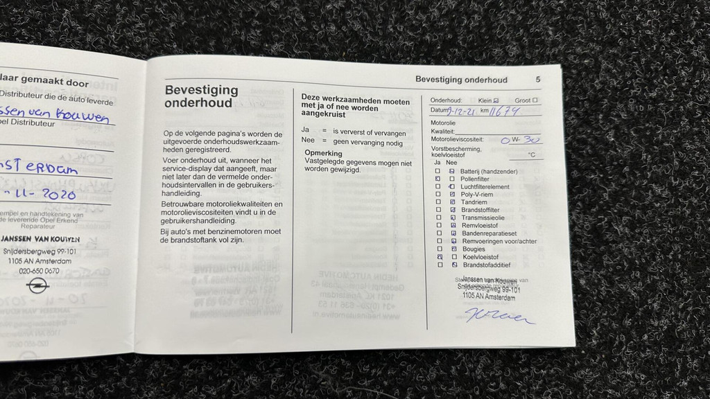 Opel Corsa (K254BX) met abonnement