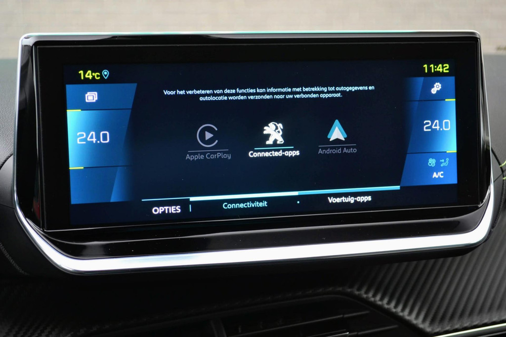 Peugeot e-208 (J118XZ) met abonnement