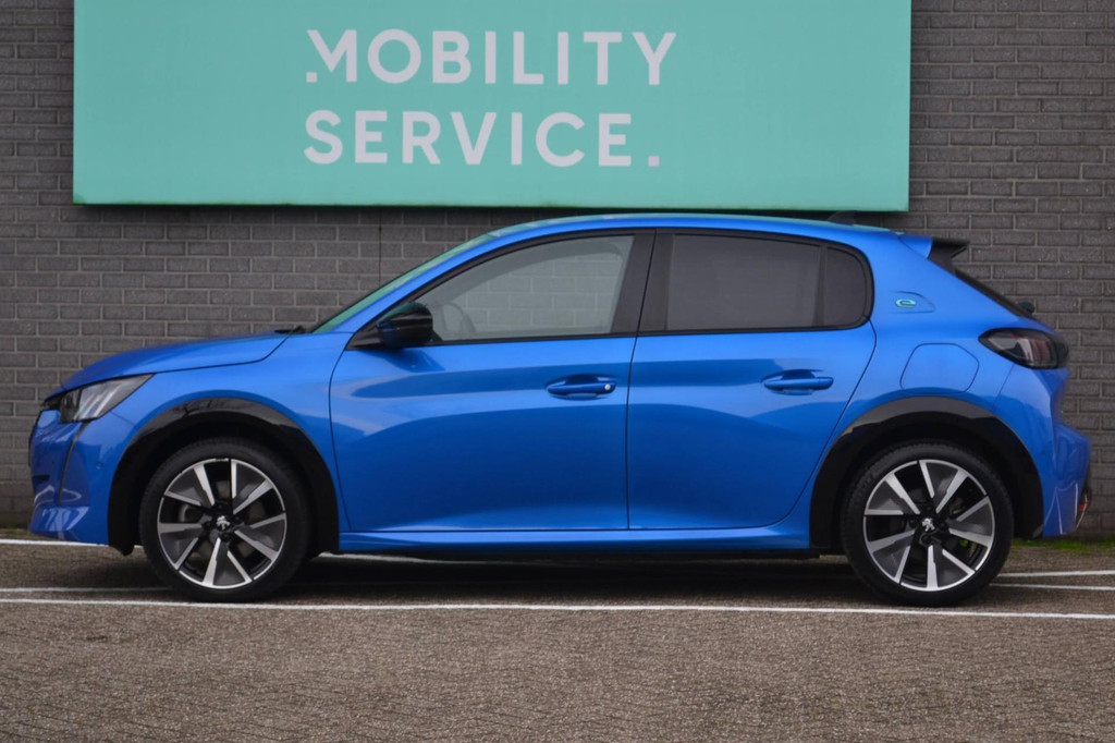 Peugeot e-208 (J118XZ) met abonnement
