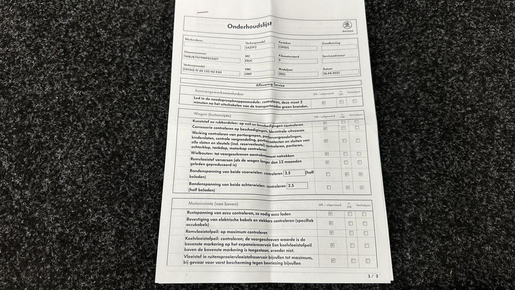 ŠKODA ENYAQ iV (L593DS) met abonnement