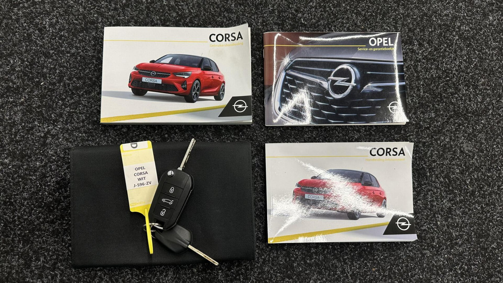 Opel Corsa (J596ZV) met abonnement