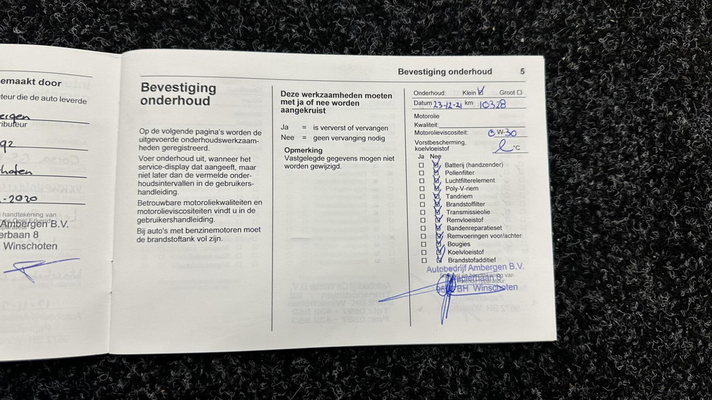 Opel Corsa (J596ZV) met abonnement