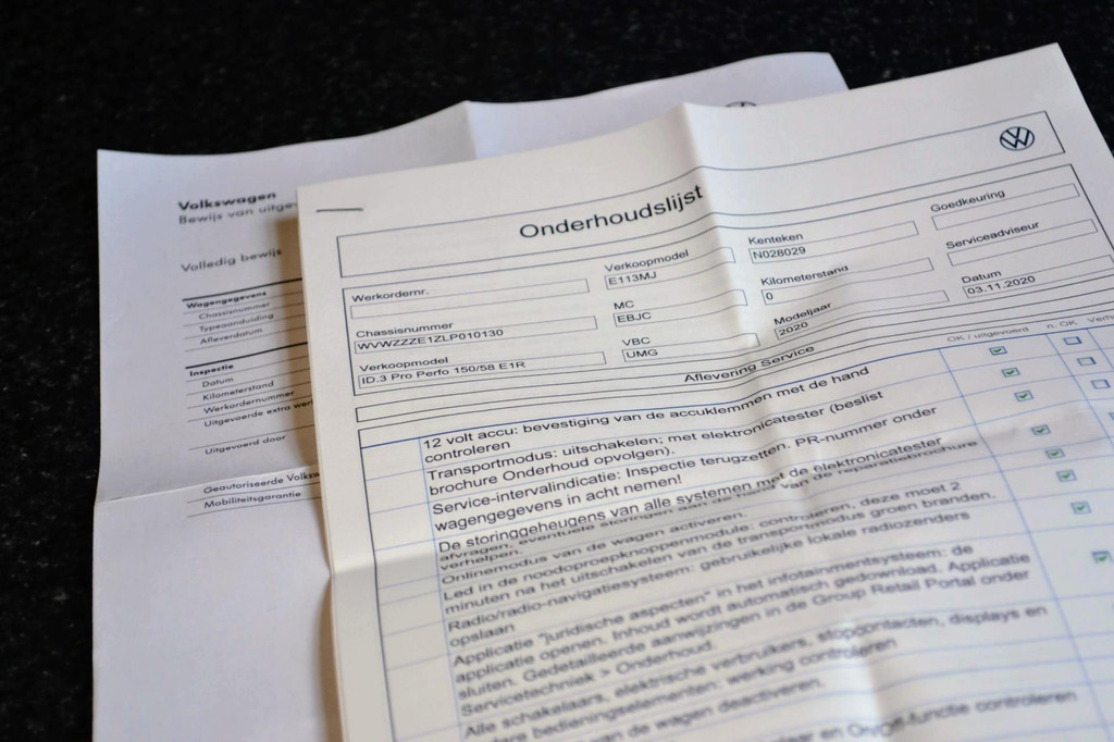 Volkswagen ID.3 (J978ZH) met abonnement