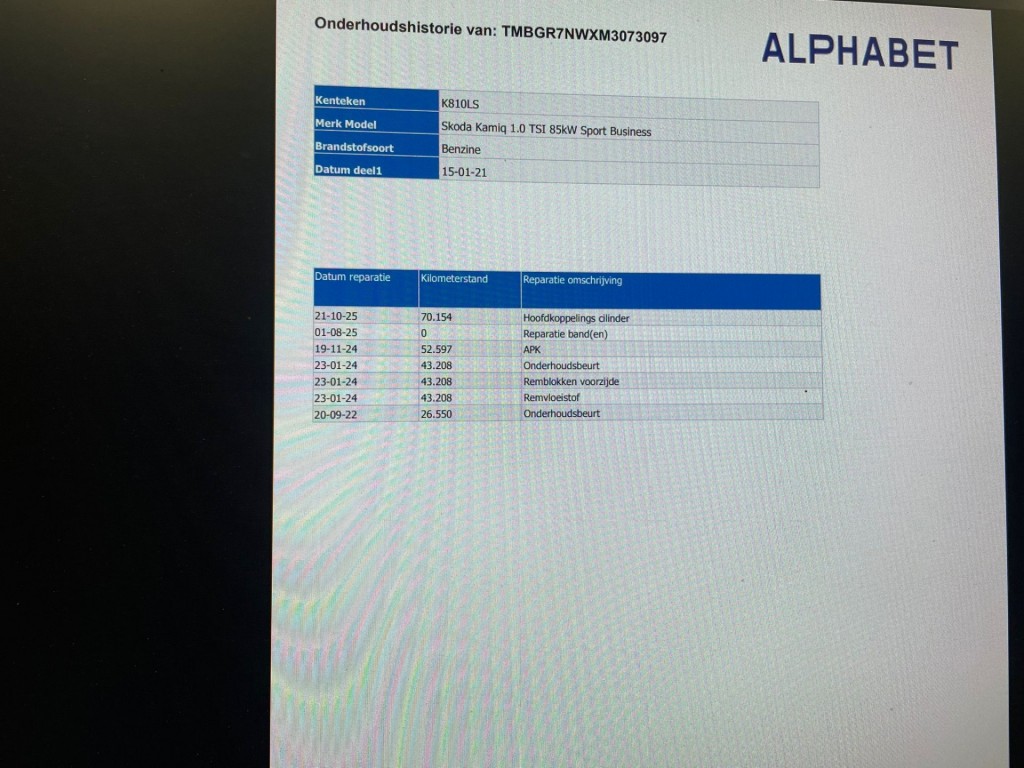 ŠKODA Kamiq (K810LS) met abonnement