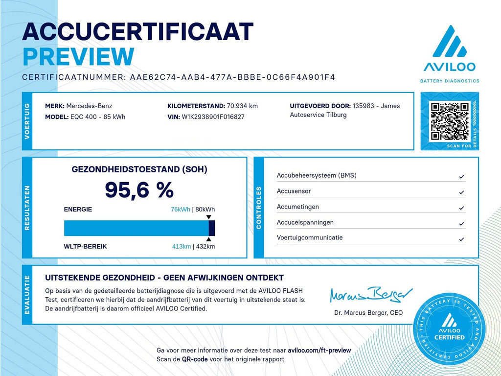 Mercedes-Benz EQC (L907PH) met abonnement