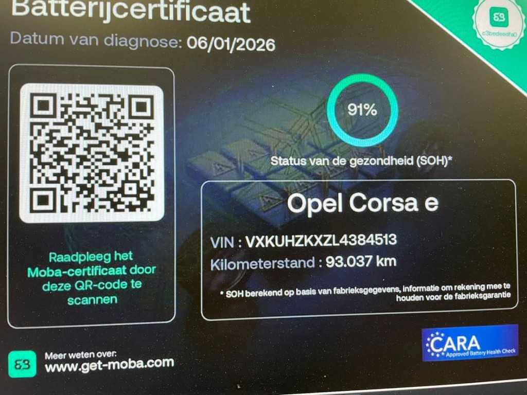 Opel CORSA-E (K591PL) met abonnement