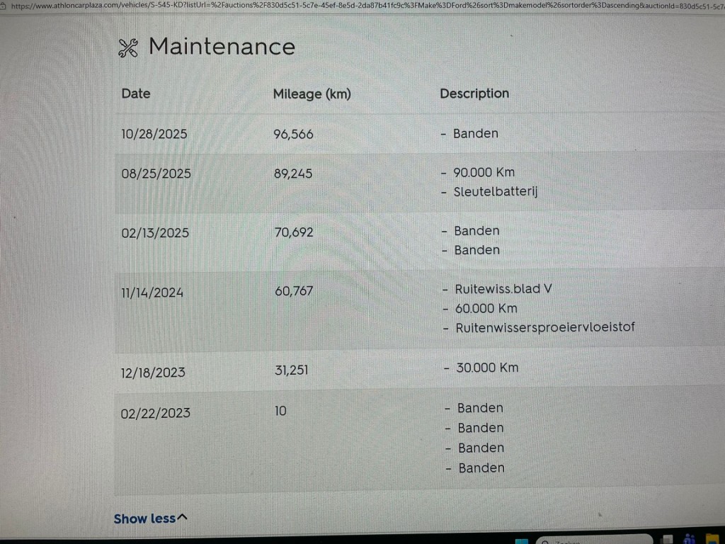 Ford Kuga (S545KD) met abonnement