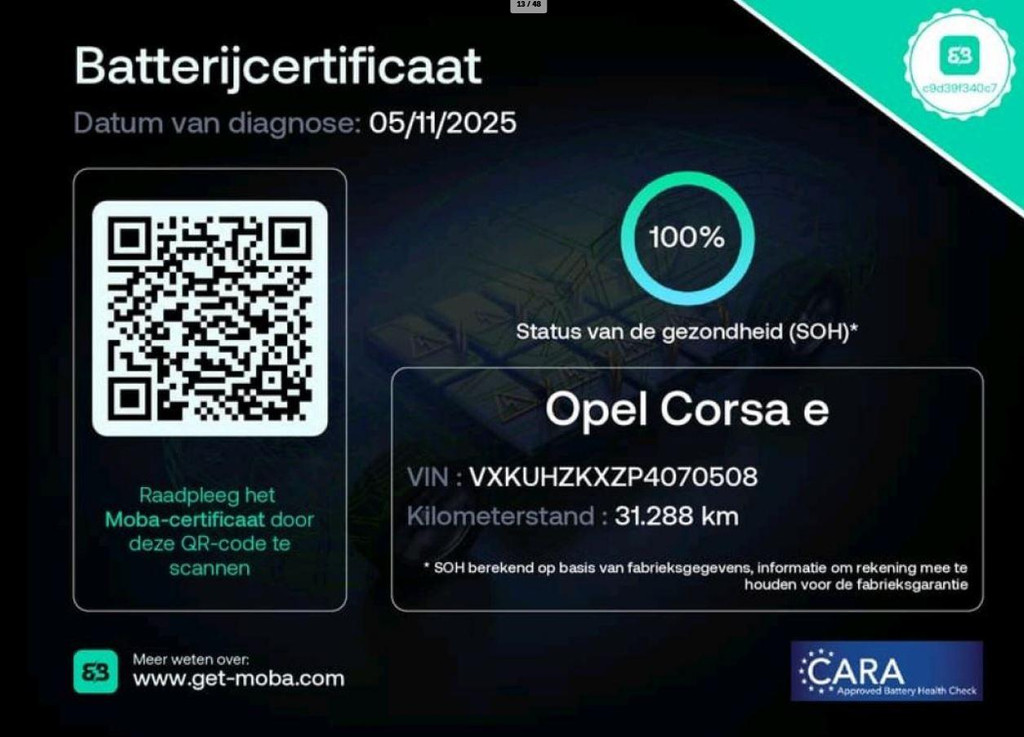 Opel CORSA-E (S318VG) met abonnement
