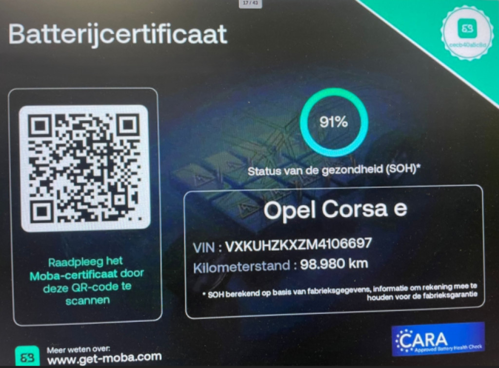 Opel CORSA-E (N177NZ) met abonnement