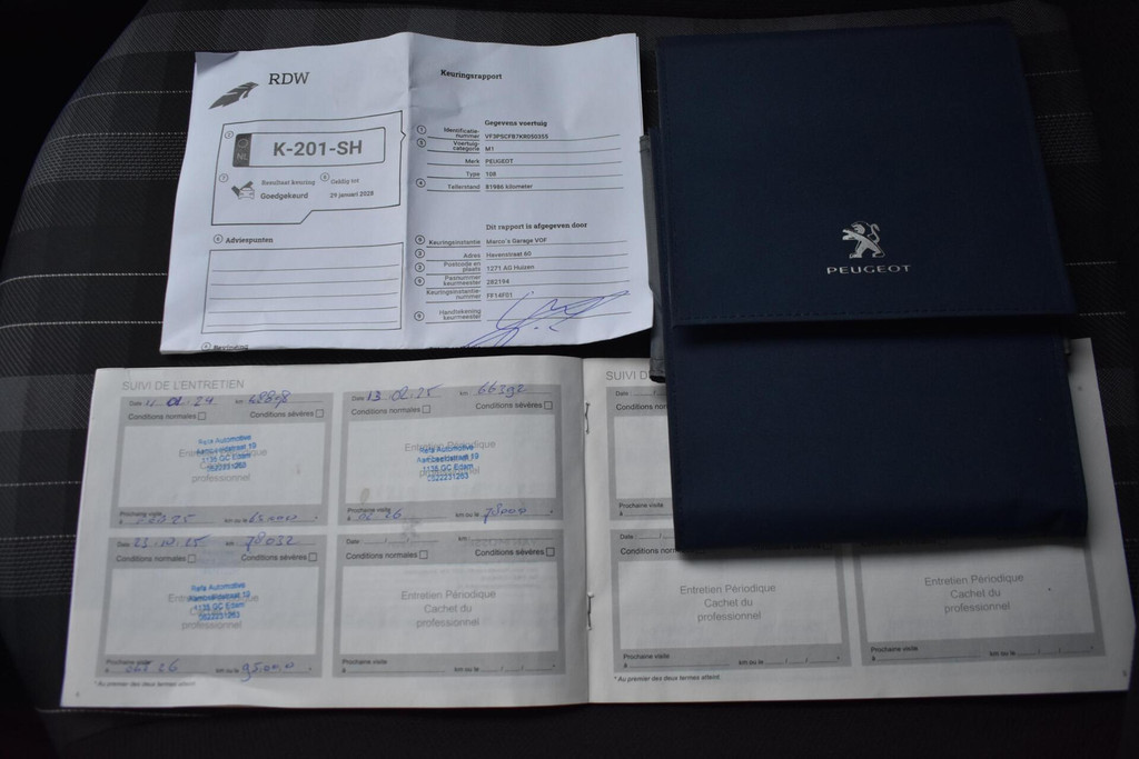 Peugeot 108 (K201SH) met abonnement