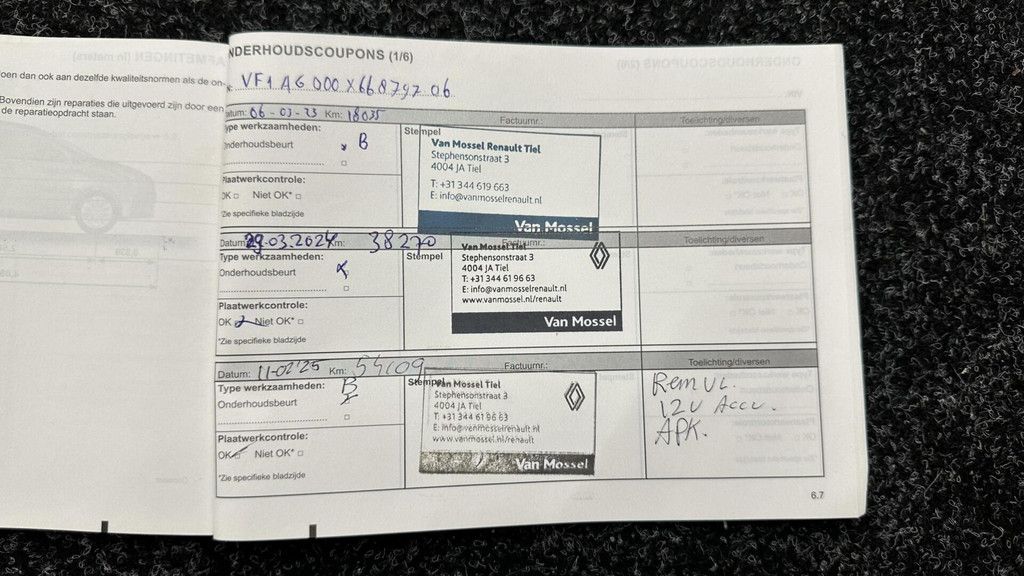 Renault ZOE (K030SG) met abonnement