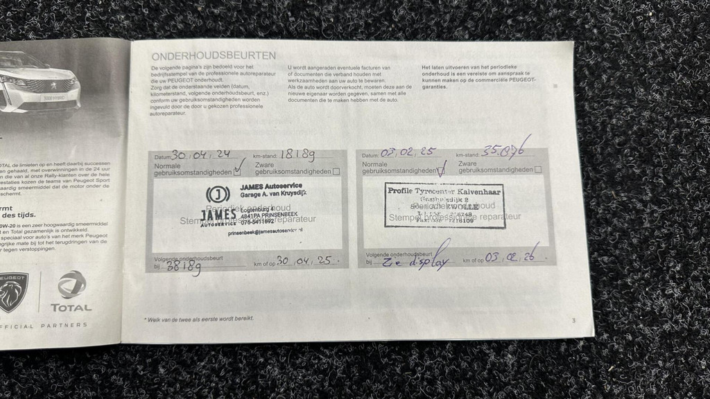 Peugeot 508 (T542GF) met abonnement