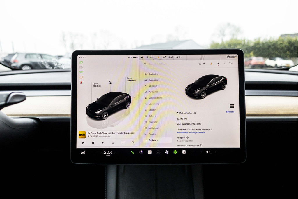 Tesla Model 3 (JVF96J) met abonnement