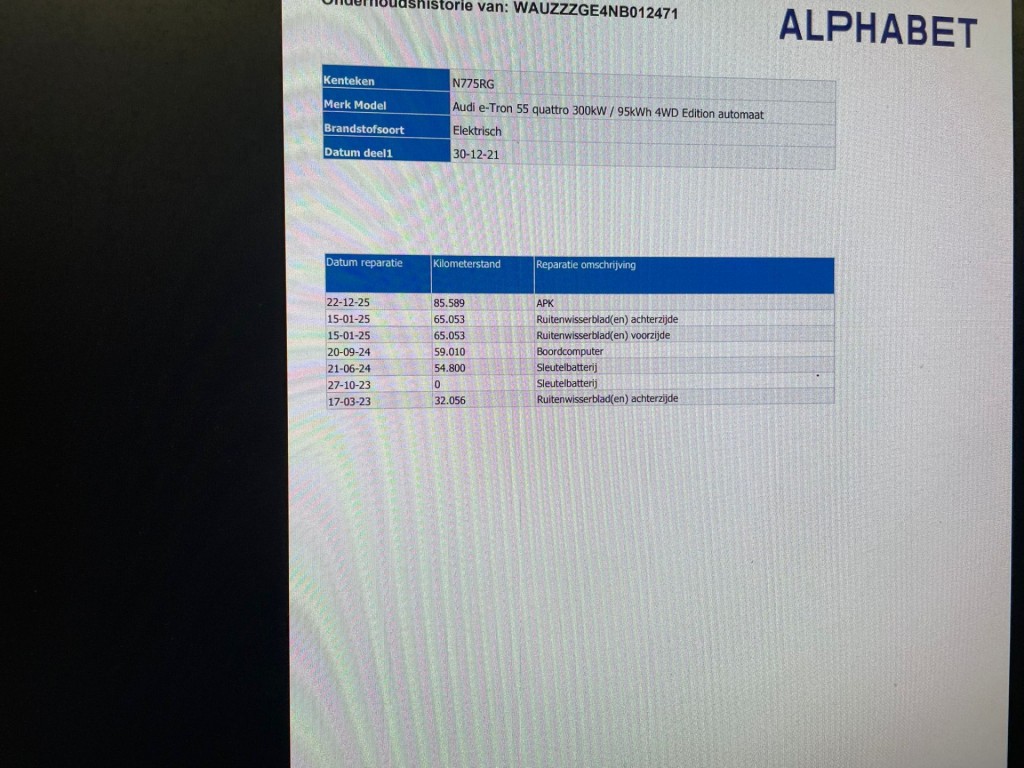 Audi e-tron (N775RG) met abonnement