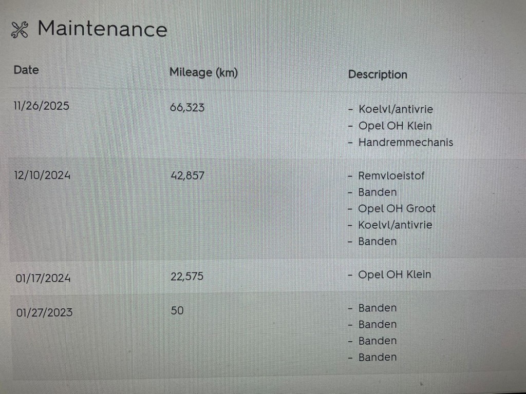 Opel Astra (S399FJ) met abonnement