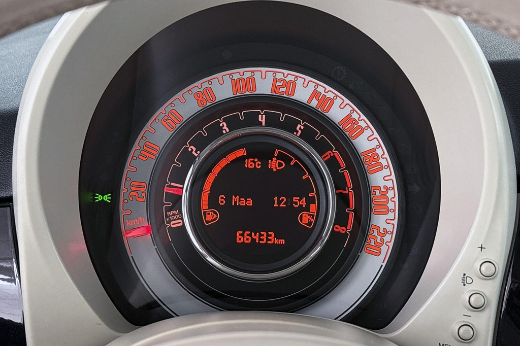 Fiat 500 (K134LL) met abonnement