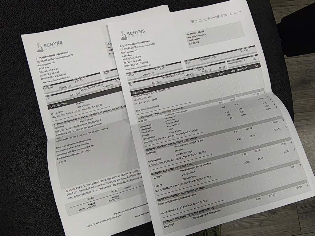 DS DS 7 (JZD16H) met abonnement