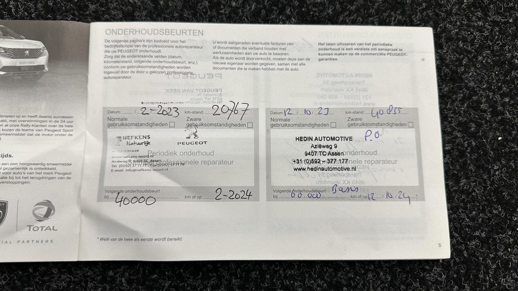 Peugeot 308 (P030VS) met abonnement