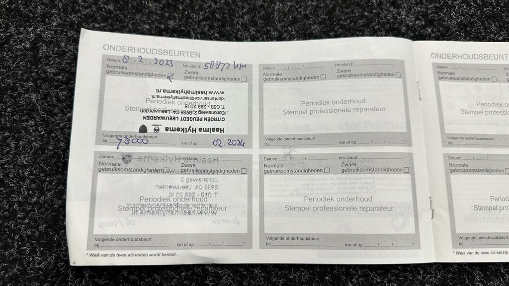 Peugeot 308 (K768HF) met abonnement