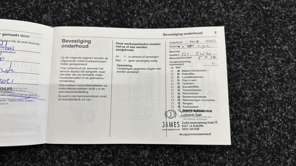 Opel Astra (K921JX) met abonnement