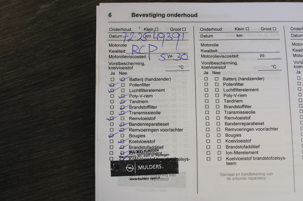 Opel Astra (S362KS) met abonnement